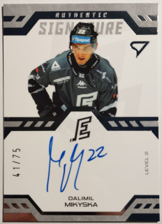SportZoo ELH 24/25 - Dalimil Mikyska - Karlovy Vary - Authentic Signature Level 2 - #SL2-MI 41/75 
