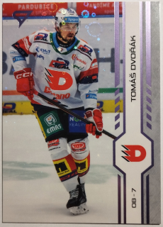 SportZoo ELH 24/25 - Tomáš Dvořák - Pardubice - Puck Marks - #P22