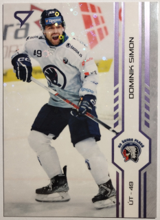 SportZoo ELH 24/25 - Dominik Simon - Plzeň - Puck Marks - #P215