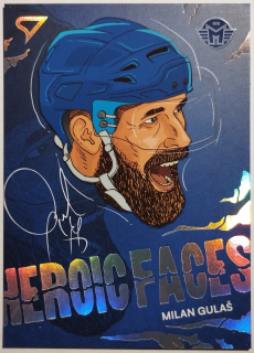 SportZoo ELH 24/25 - Milan Gulaš - České Budějovice - Heroic Faces - #HF-4