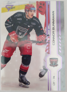 SportZoo ELH 24/25 - Connor Bunnaman - Hradec Králové - Puck Marks - #P312