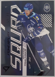 SportZoo ELH 24/25 - Eduards Tralmaks - Kladno - Powerplay Squad Black Rainbow - #PS-90 46/99