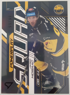 SportZoo ELH 24/25 - Jared McIsaac - Litvínov - Powerplay Squad Black Rainbow - #PS-22 99/99