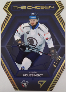 SportZoo ELH 24/25 - Adrián Holešinský - Plzeň - The Chosen Ones Gold Die Cut - #CO-30 81/99