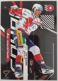 SportZoo ELH 24/25 - Lukáš Sedlák - Pardubice - Powerplay Squad - #PS-13