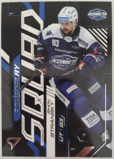 SportZoo ELH 24/25 - Šimon Stránský - Brno - Powerplay Squad - #PS-33