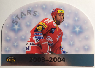 OFS 03/04 - Josef Beránek - Slavia - Insert M (stříbrná verze) - #M5