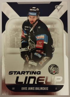 SportZoo ELH 22/23 - Uvis Janis Balinskis - Liberec - Starting LINEUP - #SL-39