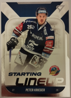 SportZoo ELH 22/23 - Peter Krieger- Vítkovice - Starting LINEUP - #SL-47