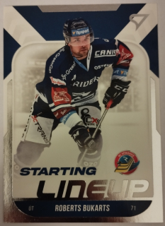 SportZoo ELH 22/23 - Roberts Bukarts - Vítkovice - Starting LINEUP - #SL-48