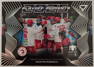 SportZoo ELH 24/25 - Martin Růžička - Play Off Moments - #PM-13