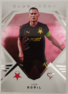 SportZoo Chance Liga 24/25 - Jan Bořil - Club Icons - Slavia - #CI-3