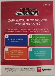 SportZoo Chance Liga 24/25 - MiniGames - #MG-06 (serie II)