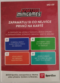 SportZoo Chance Liga 24/25 - MiniGames - #MG-9 (serie II)