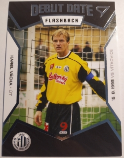 SportZoo FORTUNA:LIGA 21/22 - Karel Vácha - České Budějovice - Debut Date Flashback - #DF07