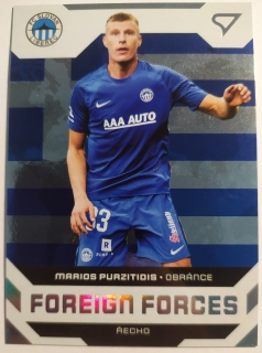 SportZoo FORTUNA:LIGA 21/22 - Marios Purzitidis - Foreign Forces - #FF20
