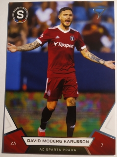 SportZoo FORTUNA:LIGA 21/22 - David Moberg Karlsson  - Sparta - #20