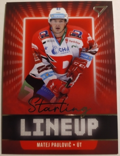 SportZoo ELH 21/22 - Matej Paulovič - Pardubice - Starting Line Up - #SLU-36