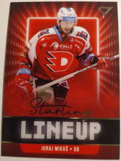 SportZoo ELH 21/22 - Juraj Mikuš - Pardubice - Starting Line Up - #SLU-33