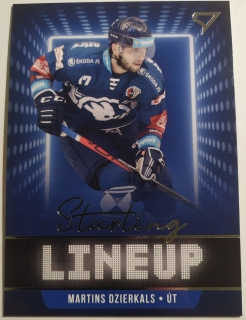 SportZoo ELH 21/22 - Martins Dzierkals - Plzeň - Starting Line Up - #SLU-54