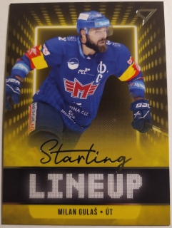 SportZoo ELH 21/22 - Milan Gulaš - České Budějovice - Starting Line Up - #SLU-82