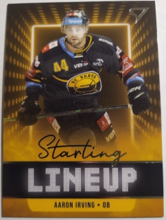 SportZoo ELH 21/22 - Aaron Irving - Litvínov - Starting Line Up - #SLU-68