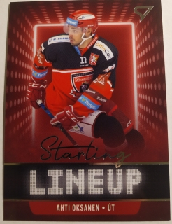 SportZoo ELH 21/22 - Ahti Oksanen - Hradec Králové - Starting Line Up - #SLU-28