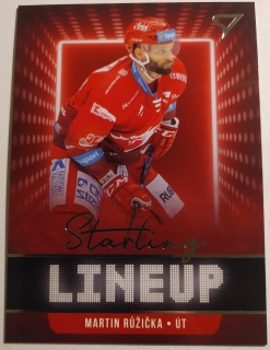 SportZoo ELH 21/22 - Martin Růžička - Třinec - Starting Line Up - #SLU-4