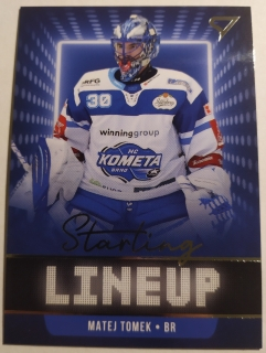 SportZoo ELH 21/22 - Matej Tomek - Brno - Starting Line Up - #SLU-37