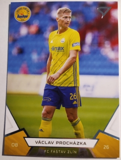 SportZoo FORTUNA:LIGA 21/22 - Václav Procházka - Zlín - #55
