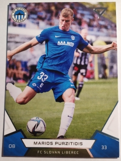 SportZoo FORTUNA:LIGA 21/22 - Marios Purzitidis - Liberec - #82