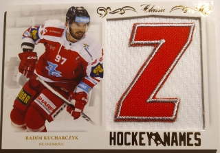 OFS 15/16 - Radim Kucharczyk - Hockey Names - Olomouc - #HN-18 01/20 "Z"