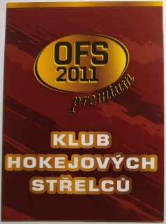 OFS premium 2011 - Klub hokejových střelců - Seznam