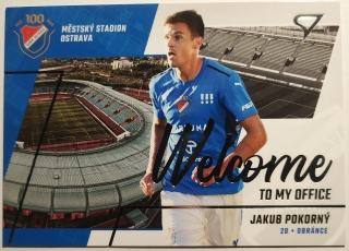 SportZoo Fortuna Liga 22/23 - Welcome To My Office - Jakub Pokorný - Ostrava - #WO-07