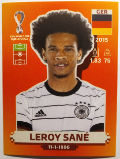 World Cup 2022 - Leroy Sané - č.GER 18