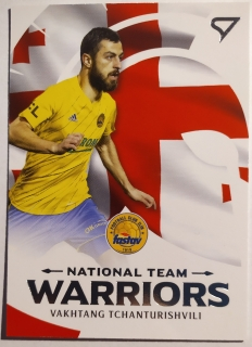 SportZoo FORTUNA:LIGA 20/21 - Vakhtang Tchanturishvili - Zlín - National Team Warriors - #WR15