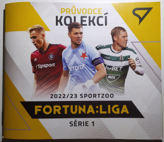 SportZoo FORTUNA:LIGA 22/23 - Oficiální brožuru kolekce I.série