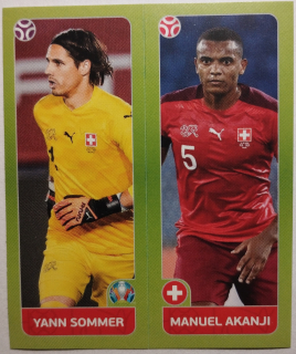 EURO 2020 Tournament Edition - Samolepka č.34a/b