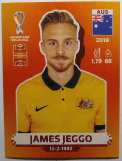 World Cup 2022 - James Jeggo - č.AUS 12