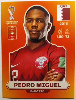 World Cup 2022 - Pedro Miguel - č.QAT 9