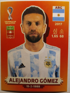 World Cup 2022 - Alejandro Gómez - č.ARG 16