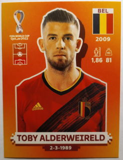 World Cup 2022 - Toby Alderweireld - č.BEL 4