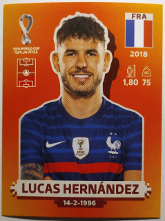 World Cup 2022 - Lucas Hernández - č.FRA 4