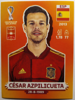 World Cup 2022 - César Azpilicueta - č.ESP 4