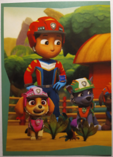 Tlapková patrola 3 - Dino Rescue - Samolepka č. H 4