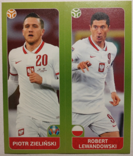 EURO 2020 Tournament Edition - Samolepka č.464a/b
