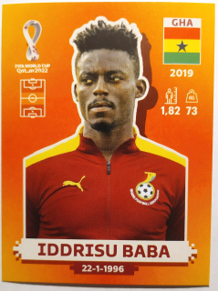 World Cup 2022 - Iddrisu Baba - č.GHA 10