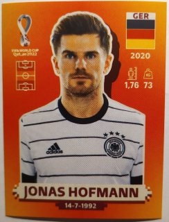 World Cup 2022 - Jonas Hofmann - č.GER 13