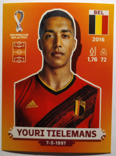 World Cup 2022 - Youri Tielemans - č.BEL 13