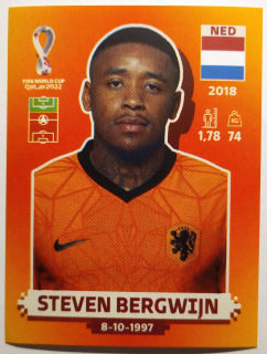 World Cup 2022 - Steven Bergwijn - č.NED 15